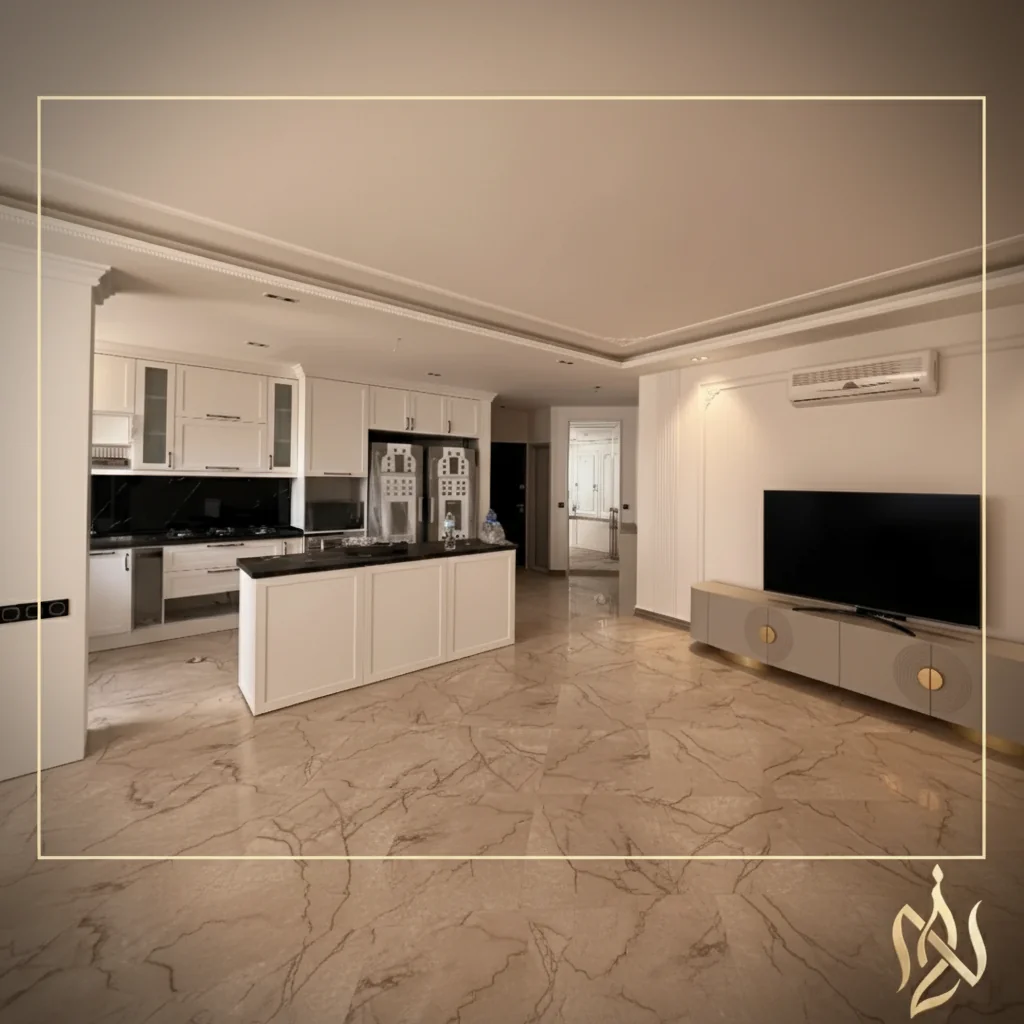 طراحی دیوار تی وی مینیمال لوکس